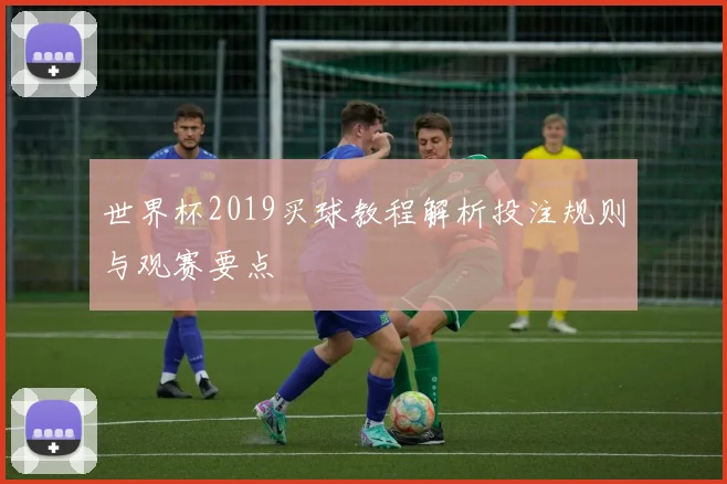 世界杯2019买球教程解析投注规则与观赛要点